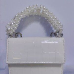Cigarette Case Bag Mini Pearl Chain Bag Shoulder